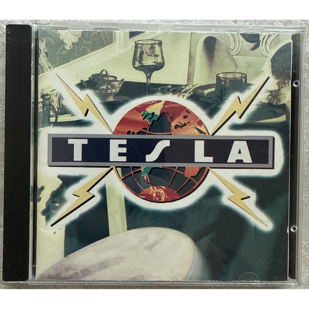 Tesla‎ – Psychotic Supper CD (1991) Hard Rock Heavy Metal Geffen Records